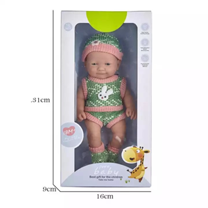 عروسک نوزاد 10 اینچی pure baby_اسباب بازی